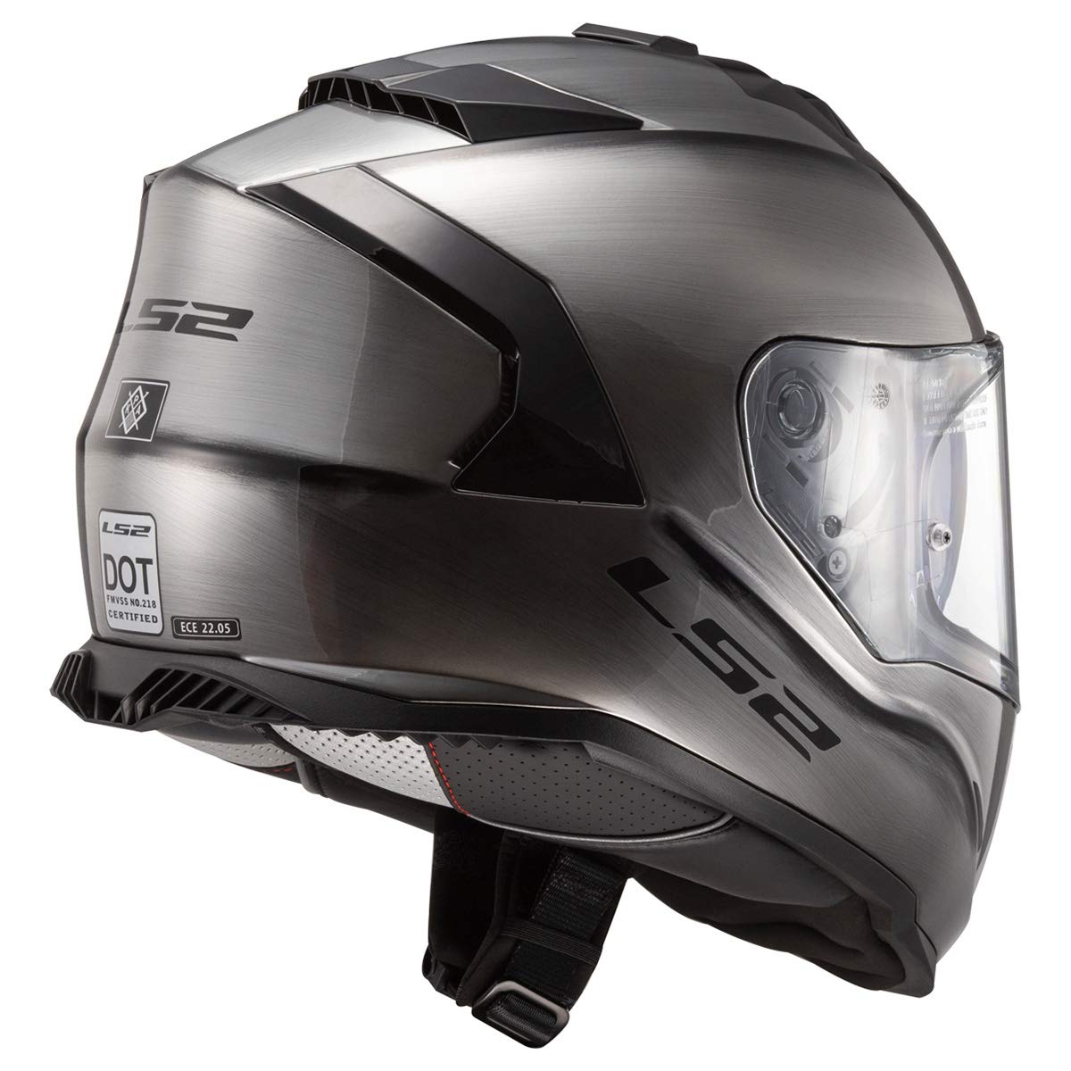 LS2 Assault Full Face Motorcycle Helmet with Sun Shield - DOT Certified for Safety - Perfect for Street Riding, Touring & Commuting