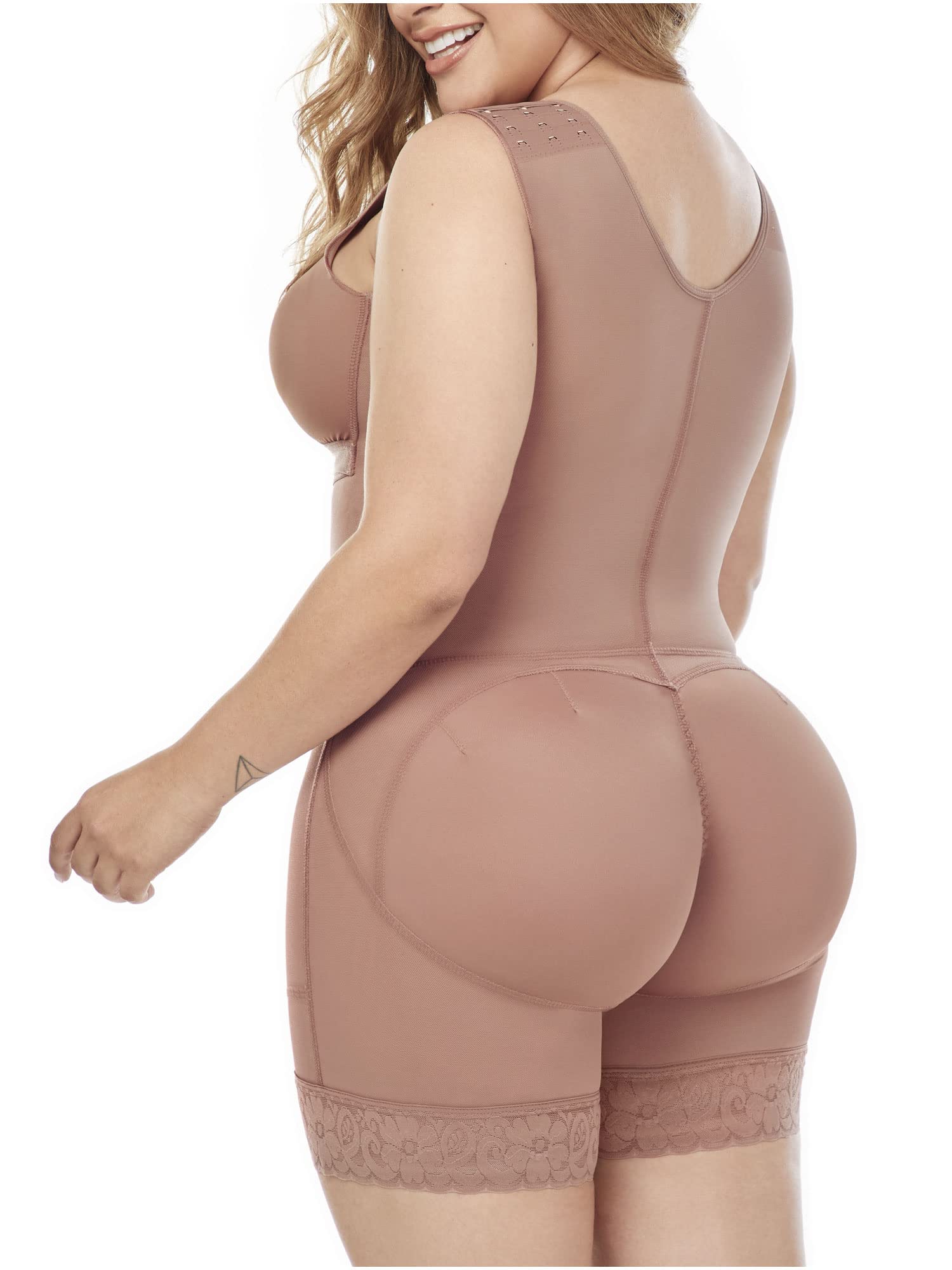 MARIAE Women's Full Body Shaper - Tummy Control Shapewear & Post-Surgery Girdle | Colombian Fajas for Slimming & Waist Training | Perfect for Daily Wear, Special Occasions & Postpartum Recovery