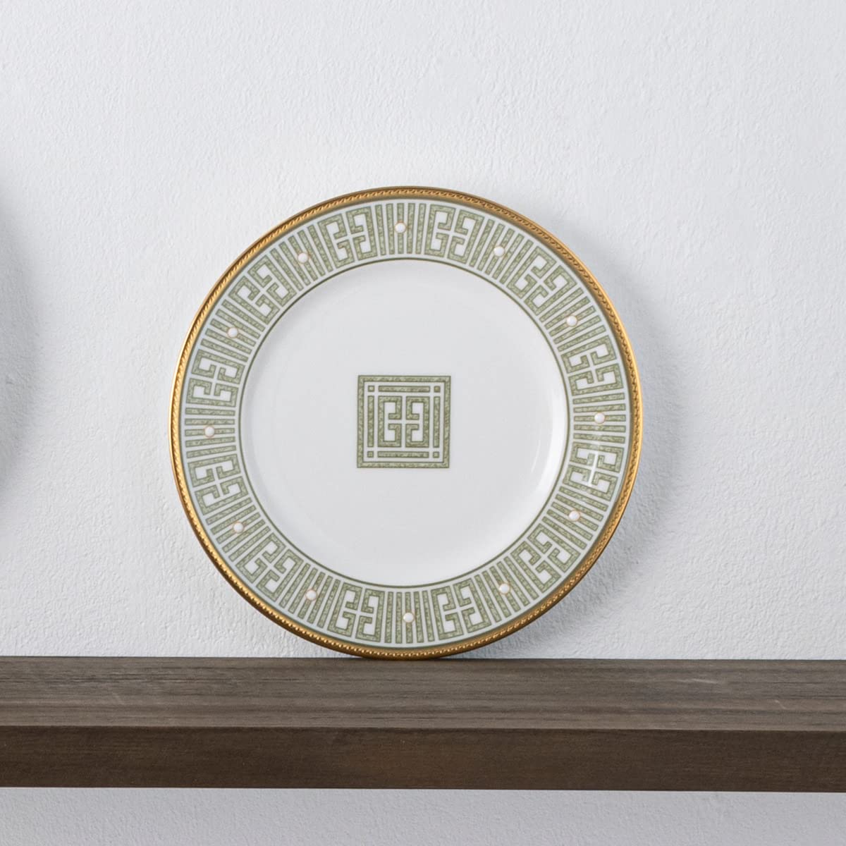 Noritake Infinity Green Gold 6.5