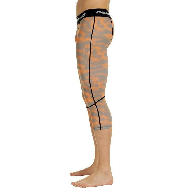 3/4 Compression Tights for Men & Youth Boys - Running, Workout & Sports Performance