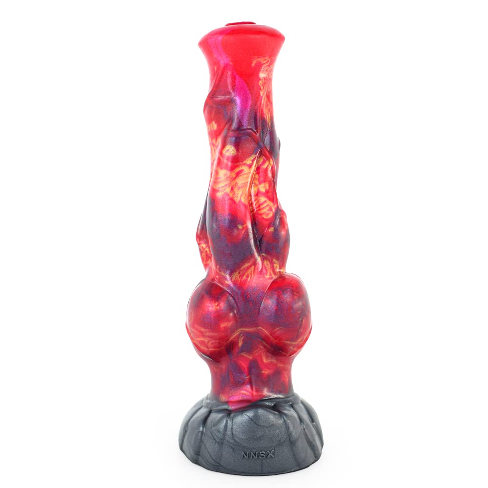 Premium Liquid Silicone Horse Dildo with Strong Suction Cup - Realistic Animal Sex Toy for Adults | BeHorny | Perfect for Solo Play, Couples & BDSM Scenes