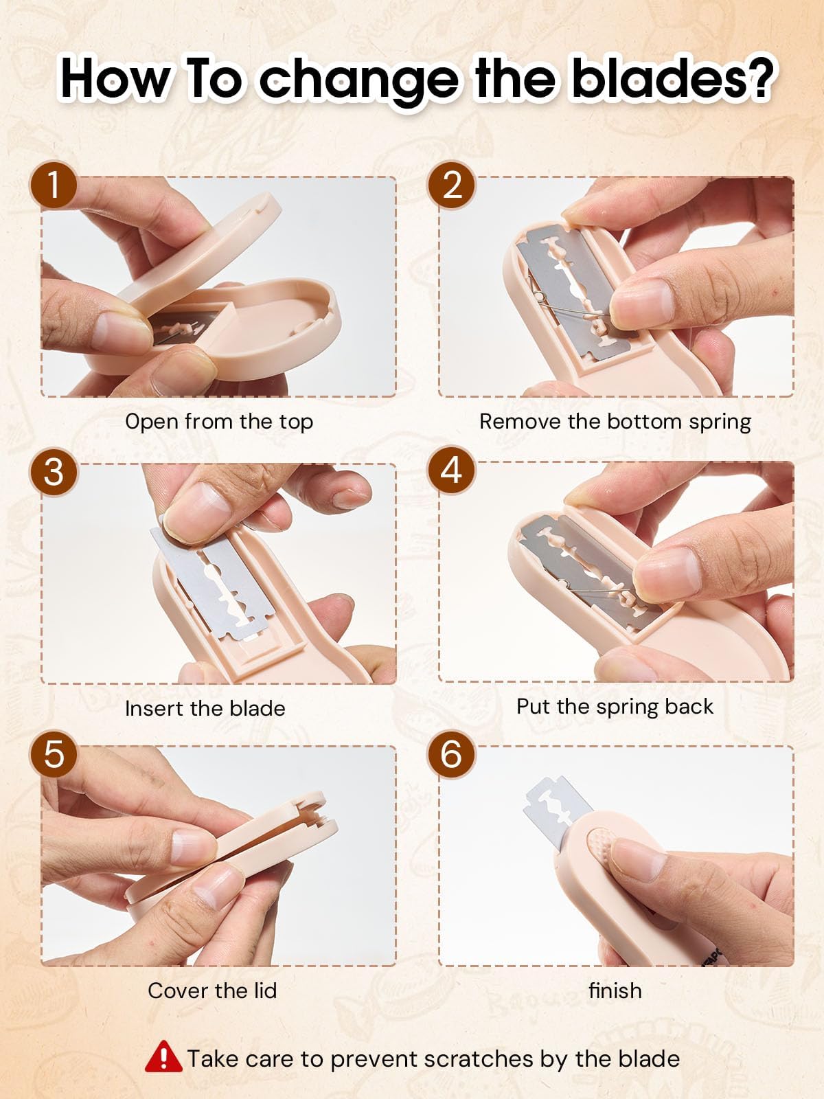 Professional Sourdough Bread Lame - Extendable Magnetic Dough Scoring Tool with 5 Razor Blades & Patterns Booklet - Perfect for Artisan Sourdough Baking, Homemade Bread Scoring, and Bakery Use