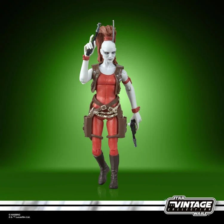 Star Wars The Vintage Collection Aurra Sing Action Figure – The Phantom Menace 3.75-Inch Collectible Toy for Display & Play