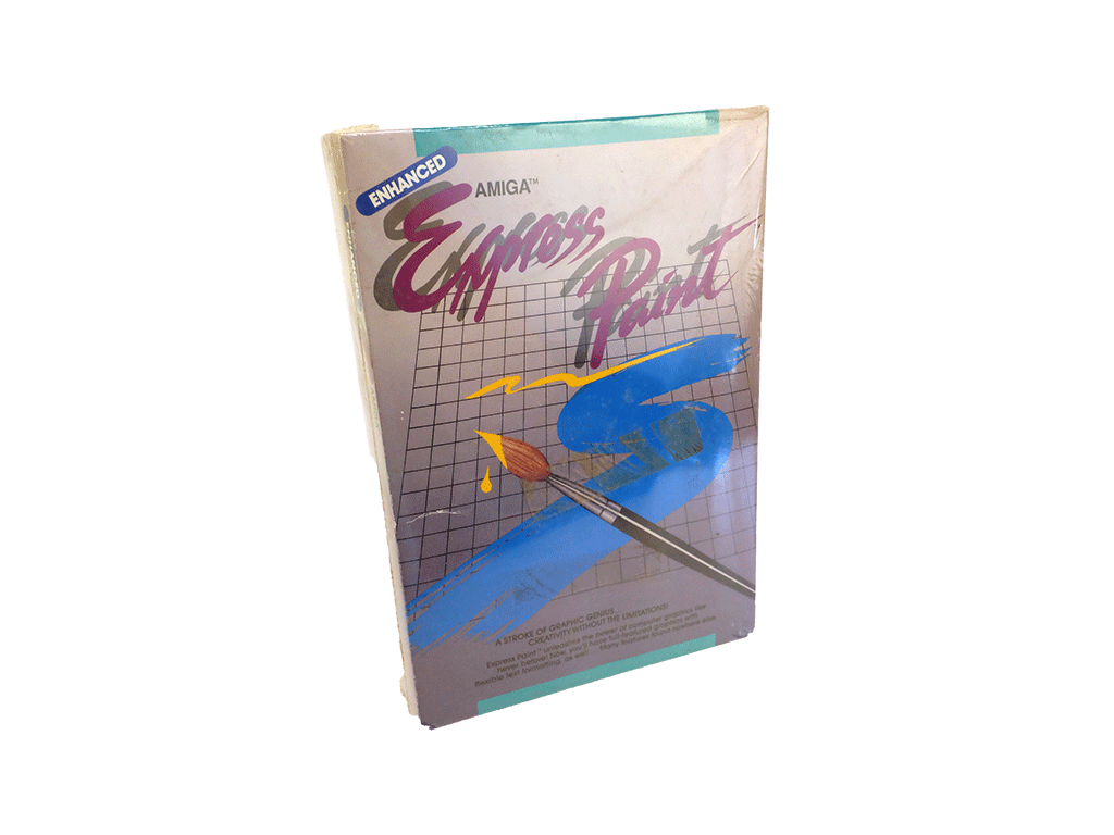 Amiga Express Paint Software Game - New in Box (NIB) Sealed - Perfect for Retro Gaming & Digital Art Creation