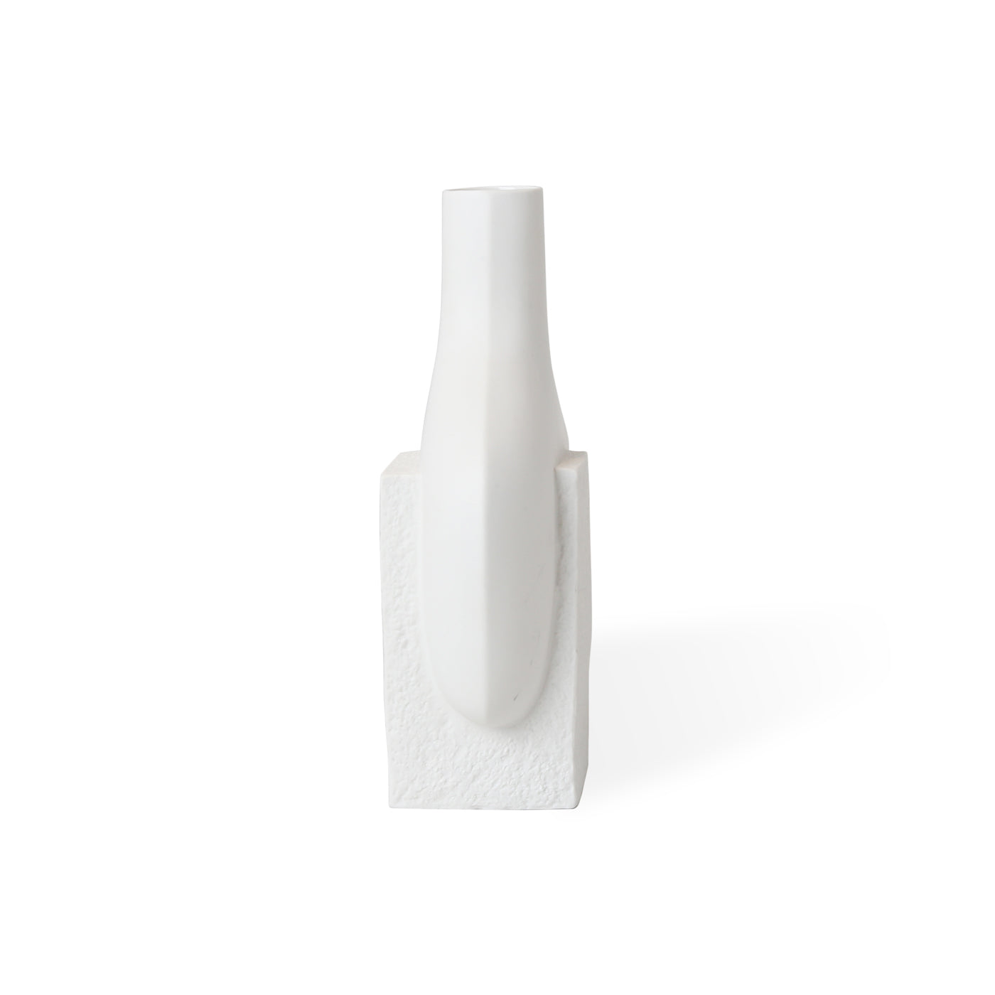 Paradox Medium Vase - Modern Ceramic Flower Vase for Home Decor, Office & Wedding Centerpieces - Perfect for Roses, Tulips and Floral Arrangements