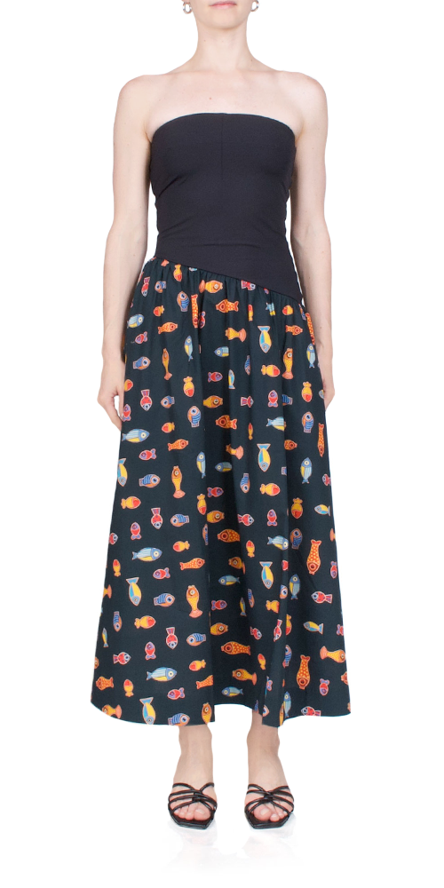 Stylish Tadeo Dress Pesce for Women - Elegant & Comfortable Fashion Wear | Perfect for Parties, Weddings & Special Occasions