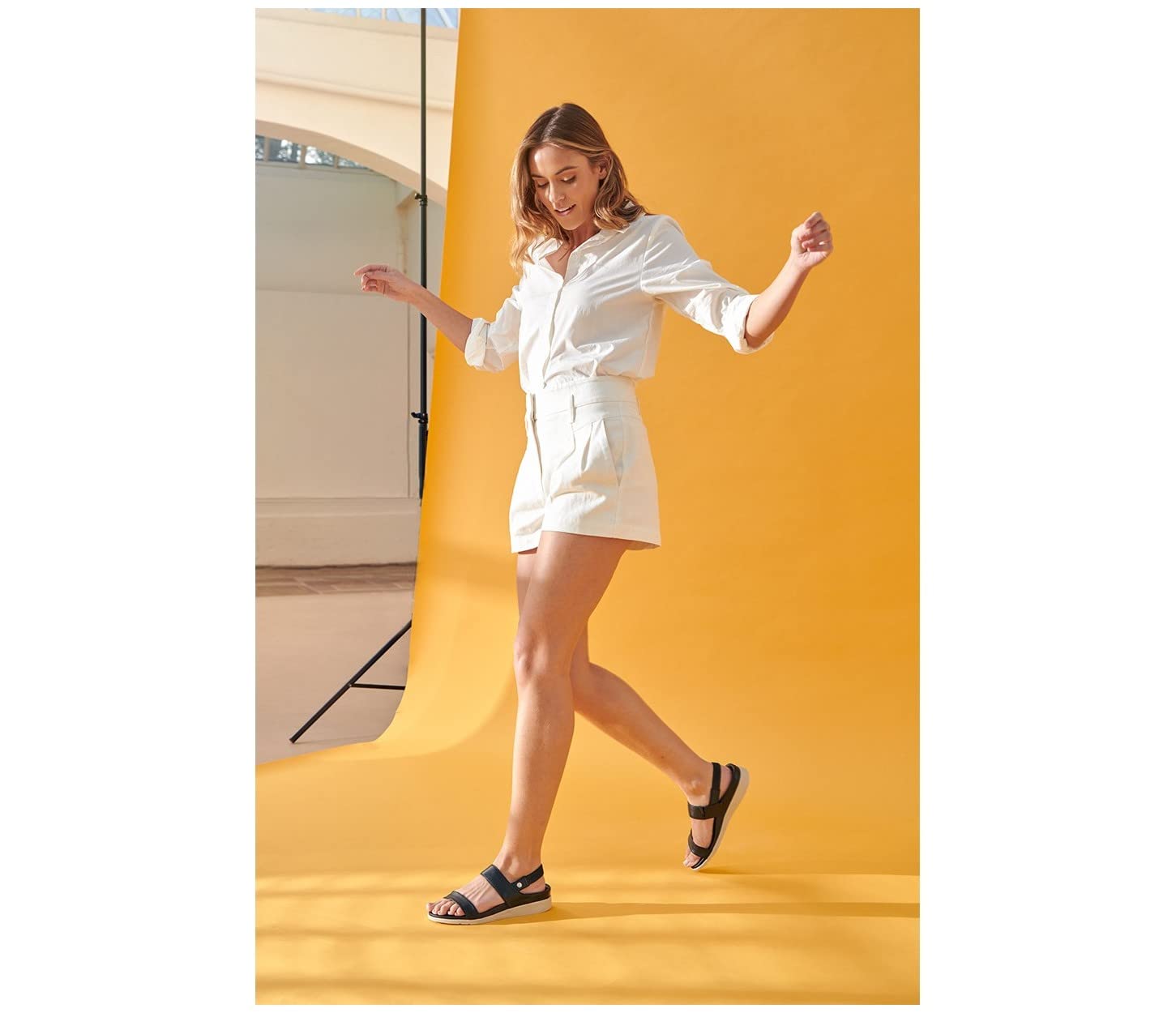 Strive Isla - Women's Comfortable Supportive Sandals for Walking, Travel & Summer Outfits | Arch Support & Cushioned Footbed | Beach, Vacation & Casual Wear