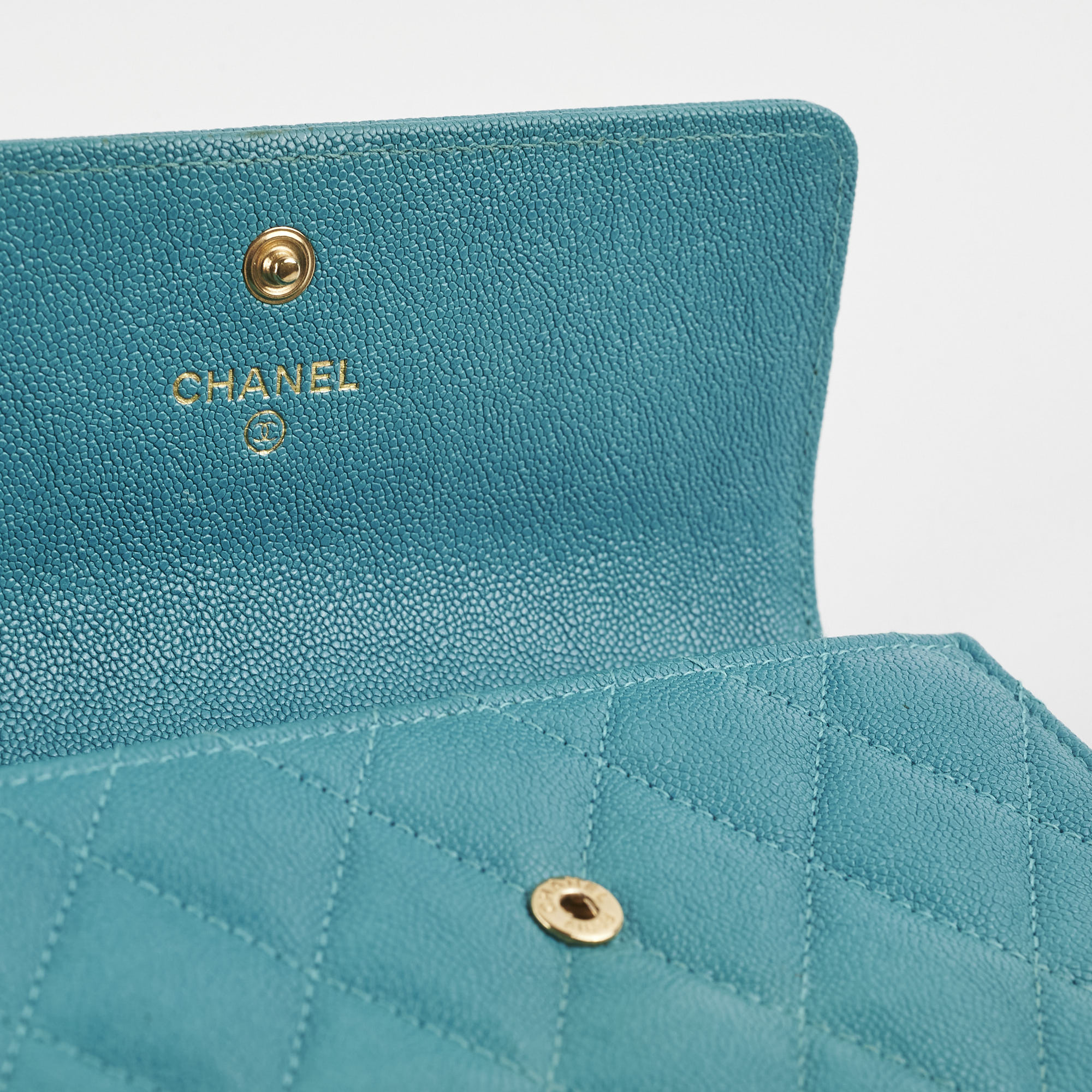 Chanel Boy Caviar Leather Turquoise Blue Medium Flap Bag 28cm - Luxury Designer Handbag for Women, Perfect for Parties, Dating & Special Occasions