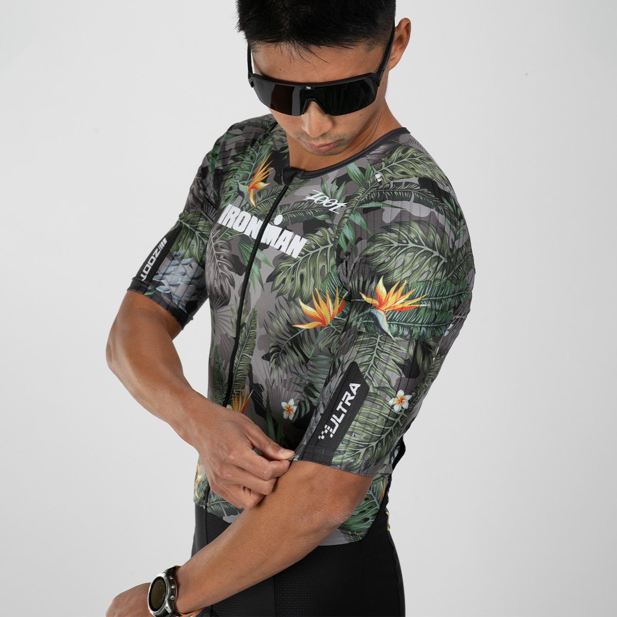 Men's Ultra Tri P1 Racesuit - IM Strength Triathlon Suit for Cycling, Running & Swimming - Lightweight & Breathable Performance Wear for Endurance Athletes