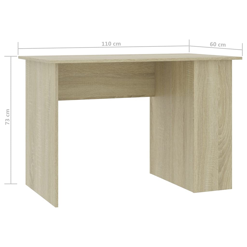 Modern Minimalist Computer Desk - 43.3