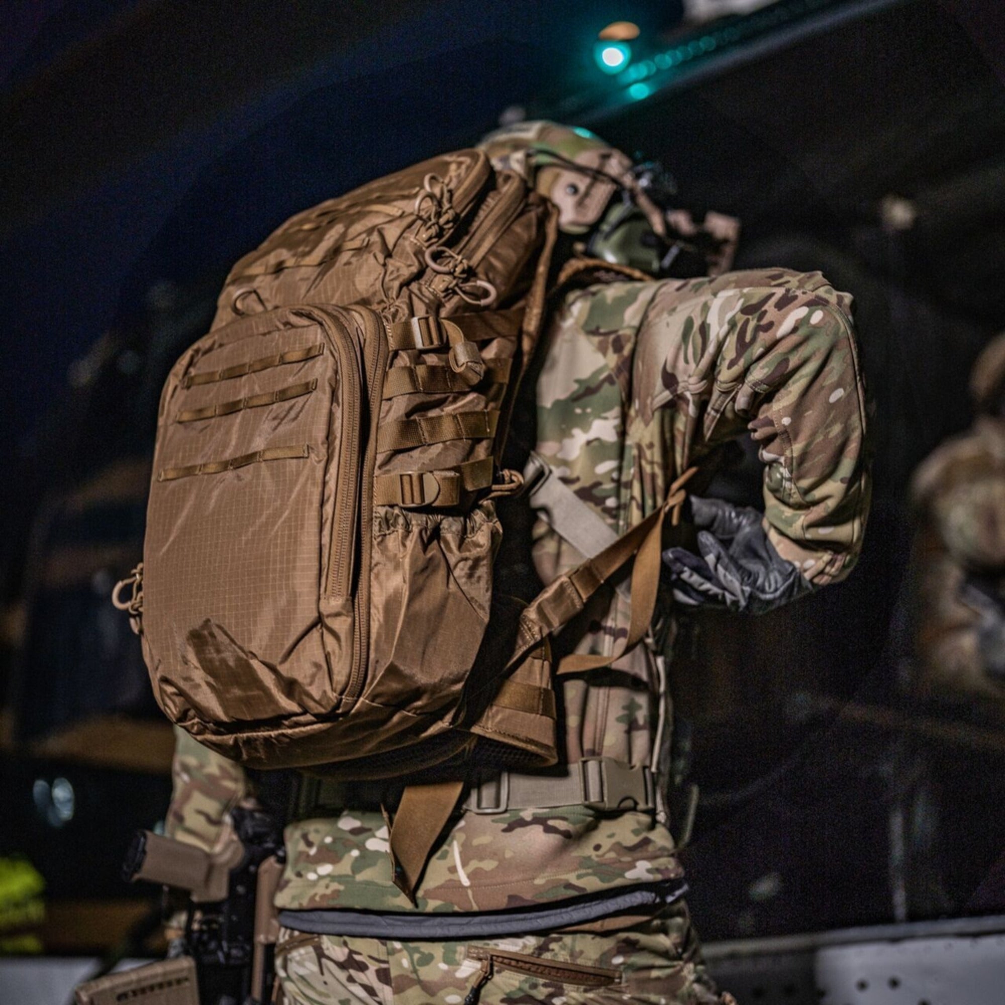 Eberlestock HiSpeed II Lightweight Ergonomic Backpack - 3 Day High Mobility Tactical Pack for Hiking, Hunting & Outdoor Adventures