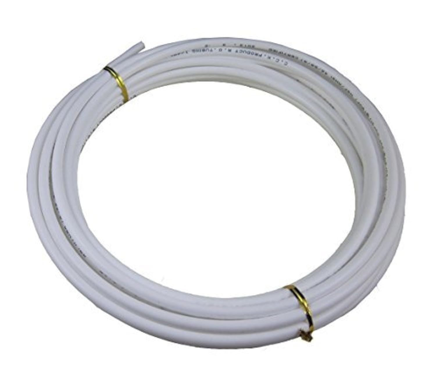 1/4 Inch PE Water Tubing Hose Pipe - 10m (30 Feet) for RO Water Filter System, Fridge Ice Maker, Aquarium, Hydroponics - Durable & Flexible (White)