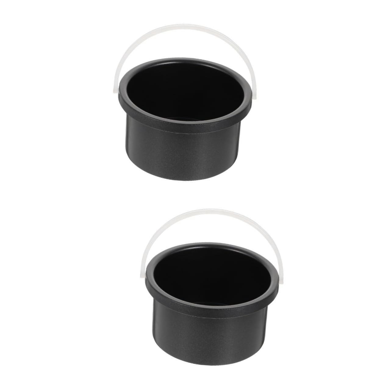 **MERRYHAPY 2-Pack Salon Wax Warmer Heater with Inner Pan - Black Aluminum Wax Melting Pot for Home & Professional Use - Perfect for Eyebrow, Leg, and Bikini Waxing**
