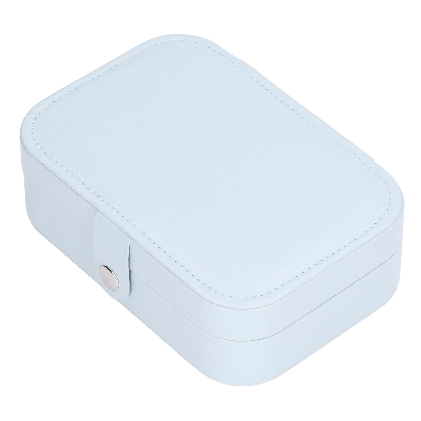 Premium Leather Travel Jewelry Box - 20 Earring Holder with Humanized Design for Women | Perfect for Home, Office & Travel Organization | Great Gift for Jewelry Lovers