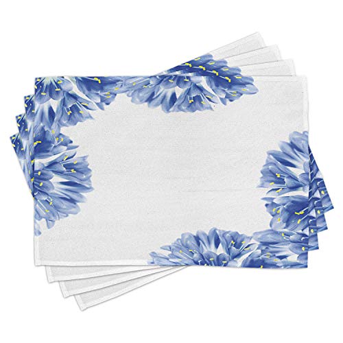 Violet Blue Pale Green White