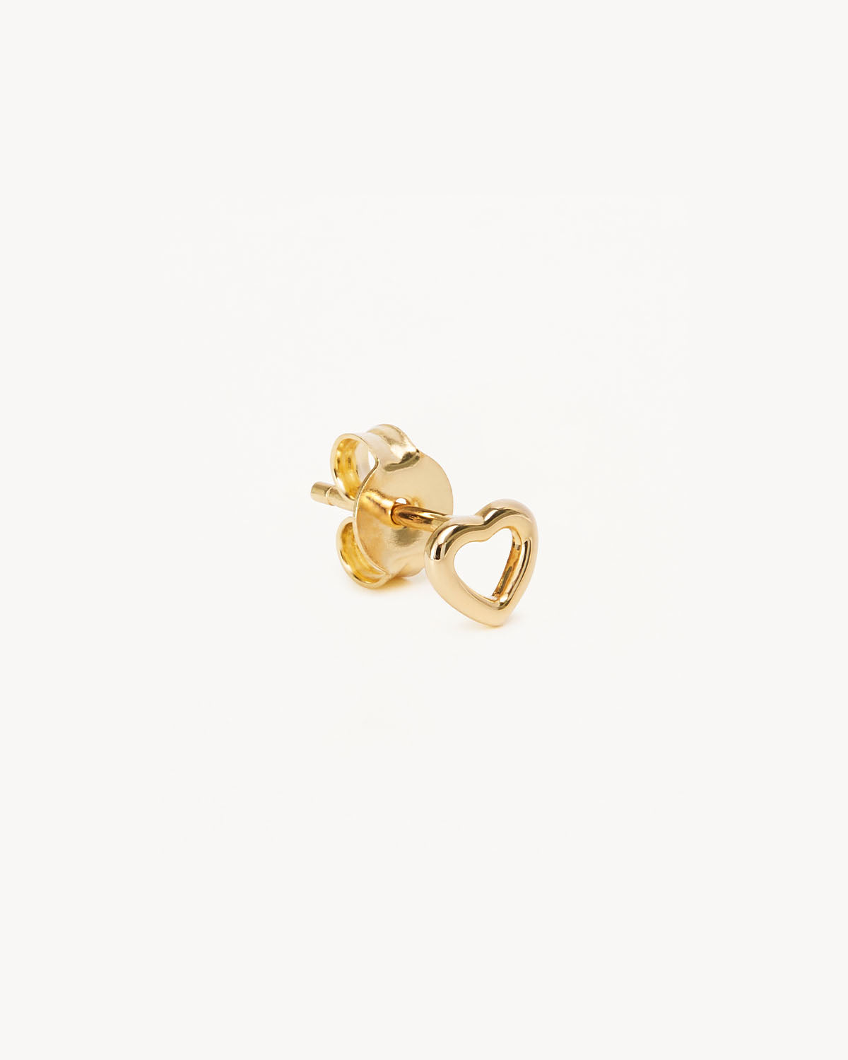 14K Solid Gold Pure Love Stud Earrings for Women - Minimalist Heart Design, Hypoallergenic Jewelry Gift for Her - Perfect for Valentine's Day, Anniversary & Everyday Wear