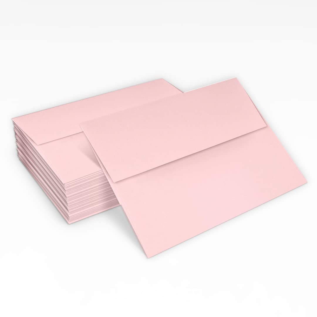A2 Invitation Envelopes with Peel & Press Seal - 4 3/8 x 5 3/4 Inches - Candy Pink (Pack of 1000) - Perfect for Wedding Invitations, Greeting Cards, Party Favors and Business Correspondence