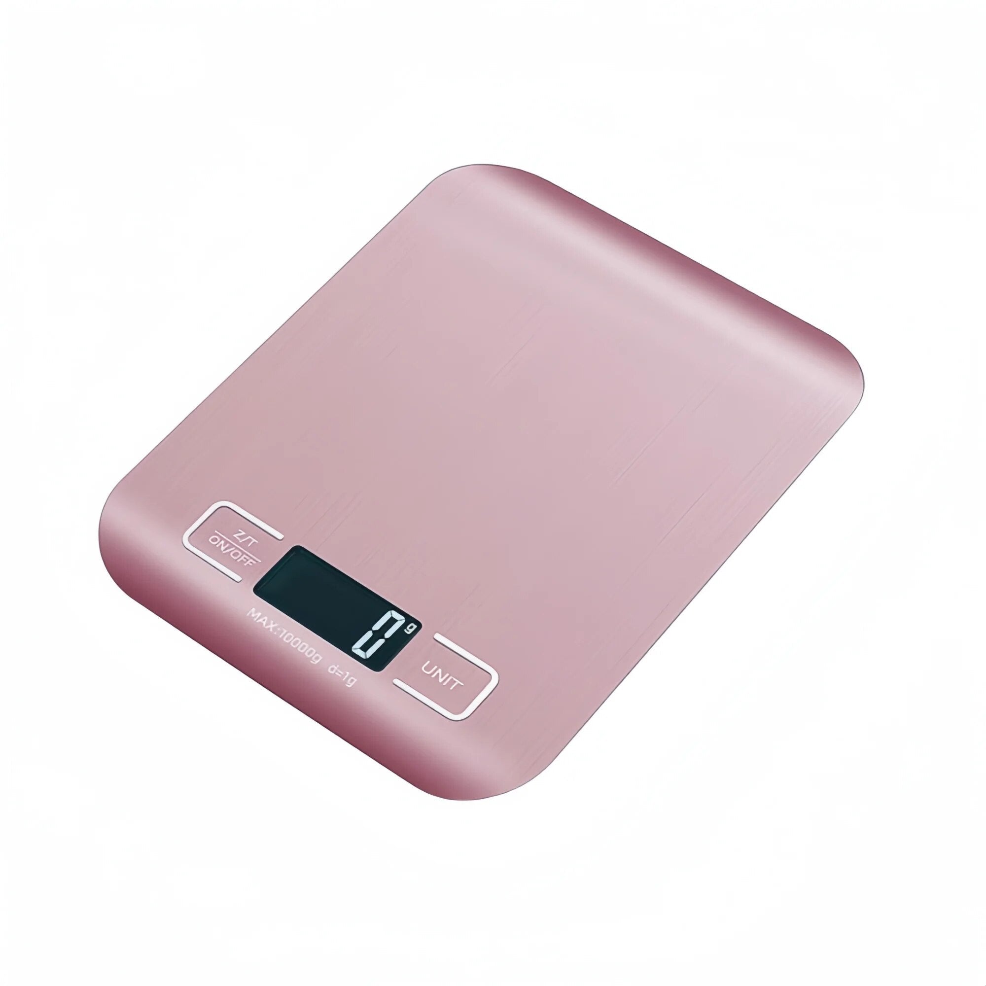 ANYCO Anygleam Stainless Steel Digital Kitchen Scale - 11lb/5kg Precision Food Scale with Rose Gold Finish | Perfect for Coffee Brewing, Baking, Meal Prep & Portion Control