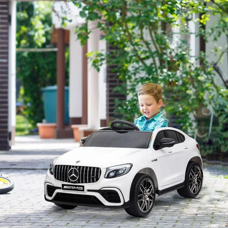 Mercedes Benz AMG 12v Kids Ride On Car - Electric Toy Car for Children with Parent Remote Control - Perfect for Outdoor Play, Birthday Gifts & Backyard Fun