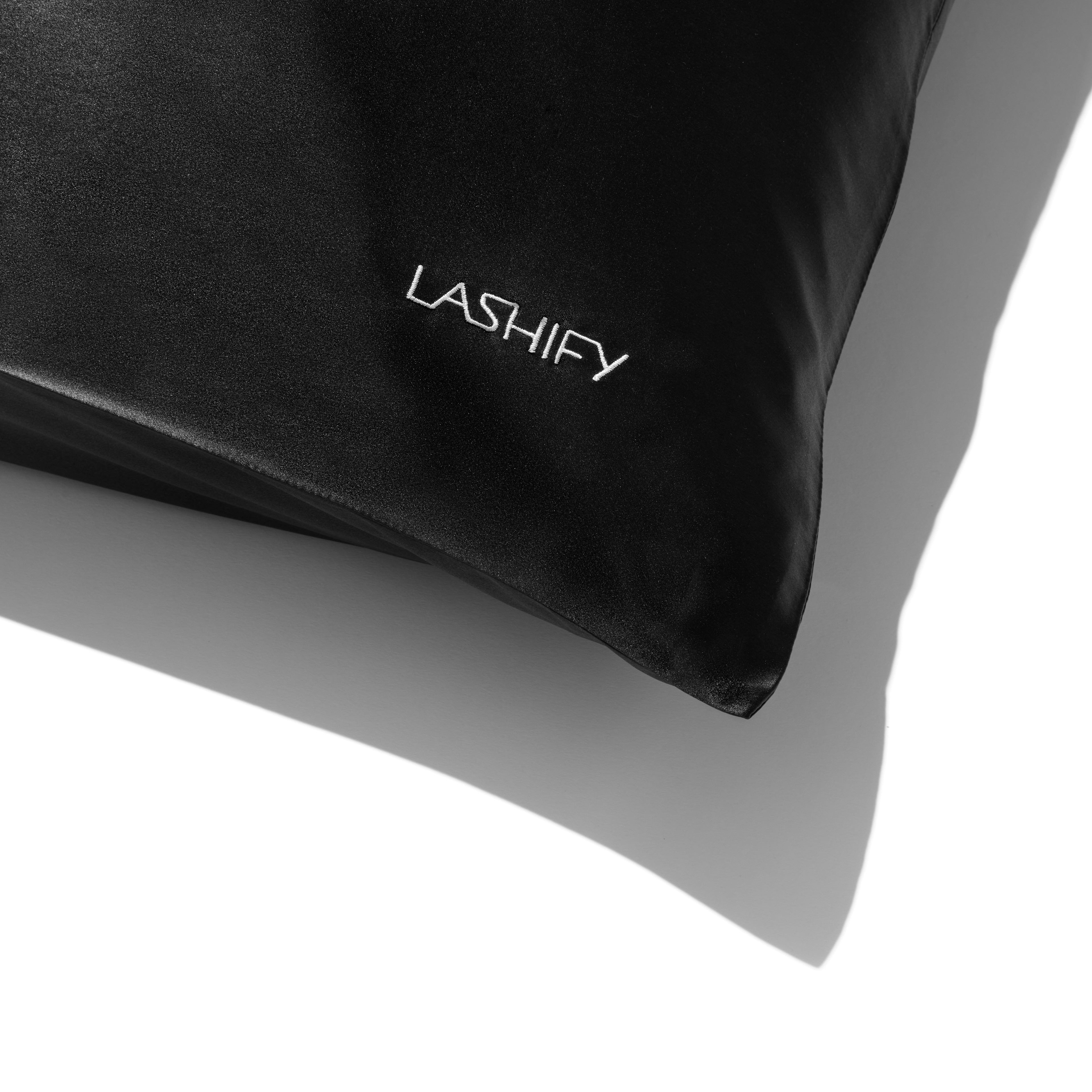 Silk Pillowcase for Eyelash Extensions - Hypoallergenic & Smooth 100% Mulberry Silk Pillow Cover - Perfect for Beauty Sleep & Protecting Lashes