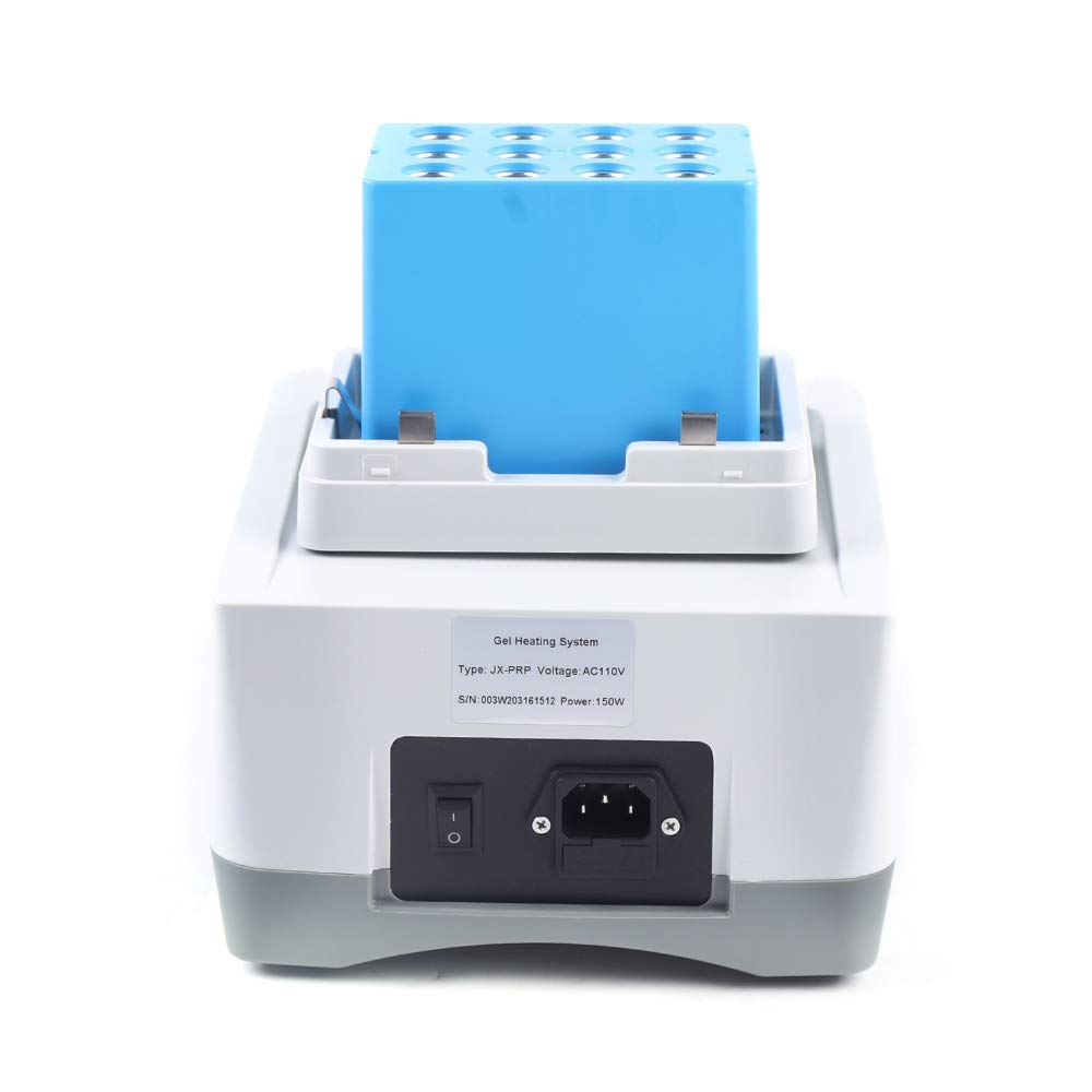 Digital PRP PPP Gel Heating Machine - 12x5ml Portable Autologous Serum Filler Maker with LCD Display | Plasma Bio Filler Gel Making Instrument 110V | Perfect for Dermatology Clinics & Aesthetic Treatments