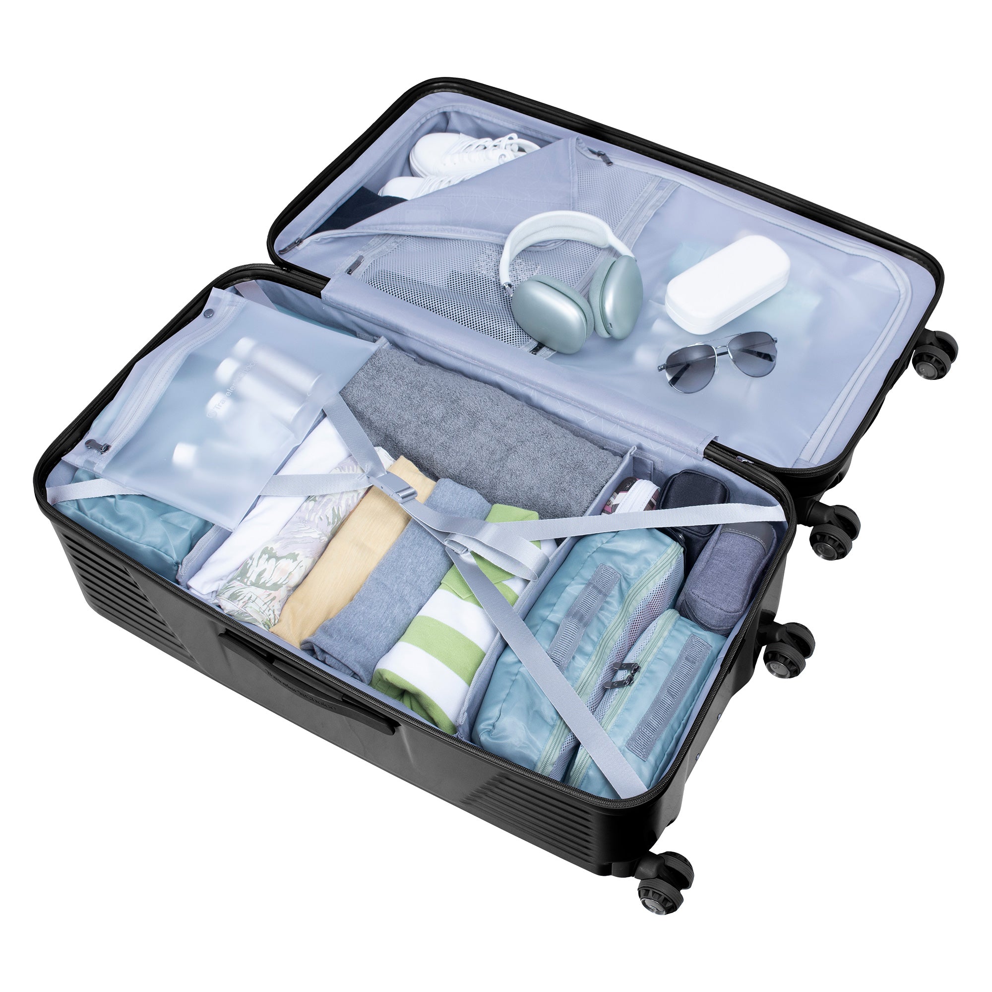 Ultimax II Large Trunk - Spacious Travel Luggage for Airplane, Road Trips & Storage | Durable & Lightweight Suitcase for Men & Women | Perfect for Vacation, Business Travel & Camping Gear
