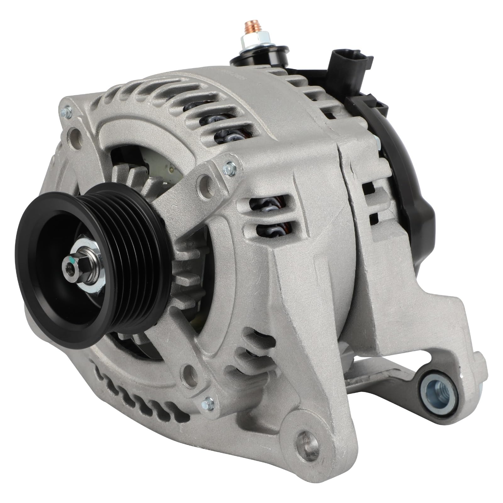 160Amp High Output Alternator for 2009-2014 Ram 1500 5.7L, 2010-2018 Ram 2500 5.7L, 2011-2018 Ram 3500 5.7L - Direct Replacement Part #11299 - Perfect for Off-Roading, Towing & Heavy-Duty Electrical Upgrades