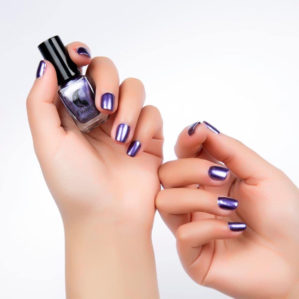 Holographic Chrome Nail Polish - Metallic Mirror Effect for Nail Art