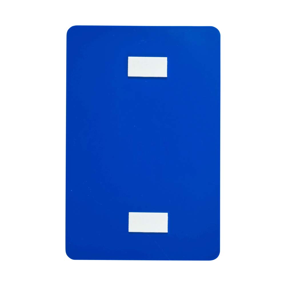 ADA Compliant Men's Restroom Sign - Blue & White with Adhesive Tape & Instructions (24 Pack) - Perfect for Offices, Restaurants & Public Facilities