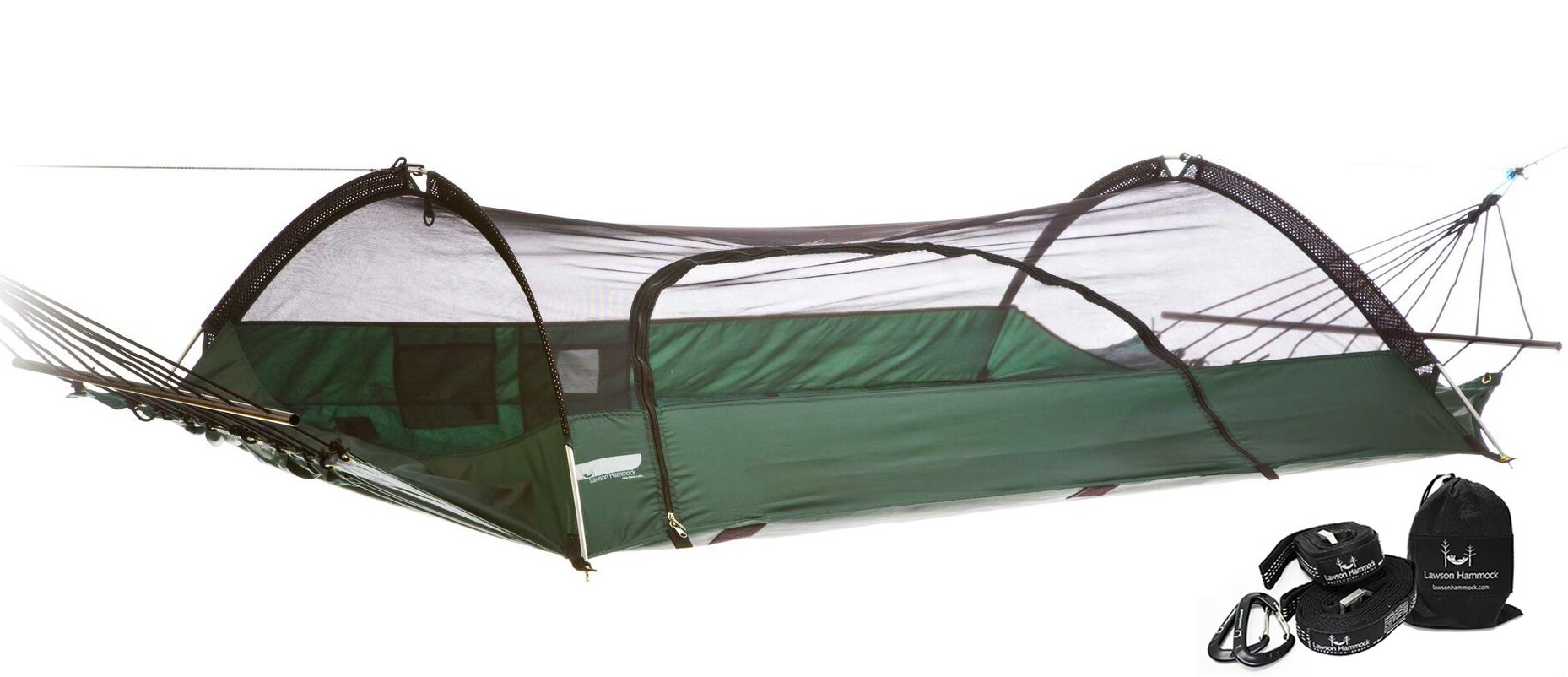 Lawson Hammock Blue Ridge Camping Hammock Tent - Portable Lightweight Outdoor Gear for Backpacking, Hiking & Travel Adventures