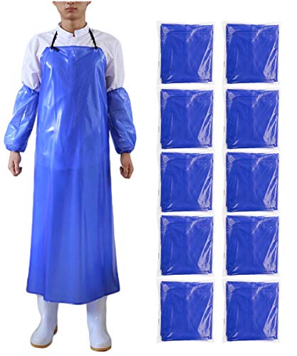 Blue Apron&sleeves Set