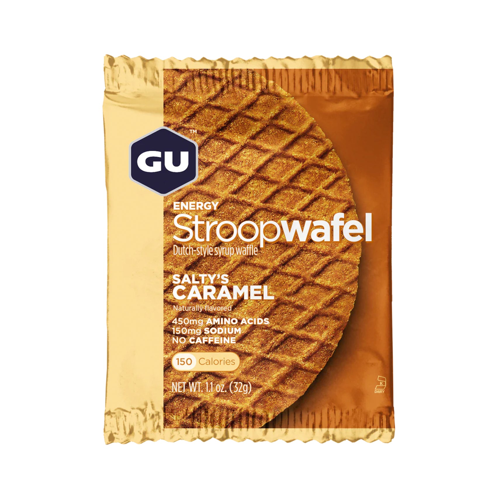 GU Energy Stroopwafel - High Protein Waffle Snack for Cycling, Running & Hiking | Quick Energy Boost for Athletes & Outdoor Adventures