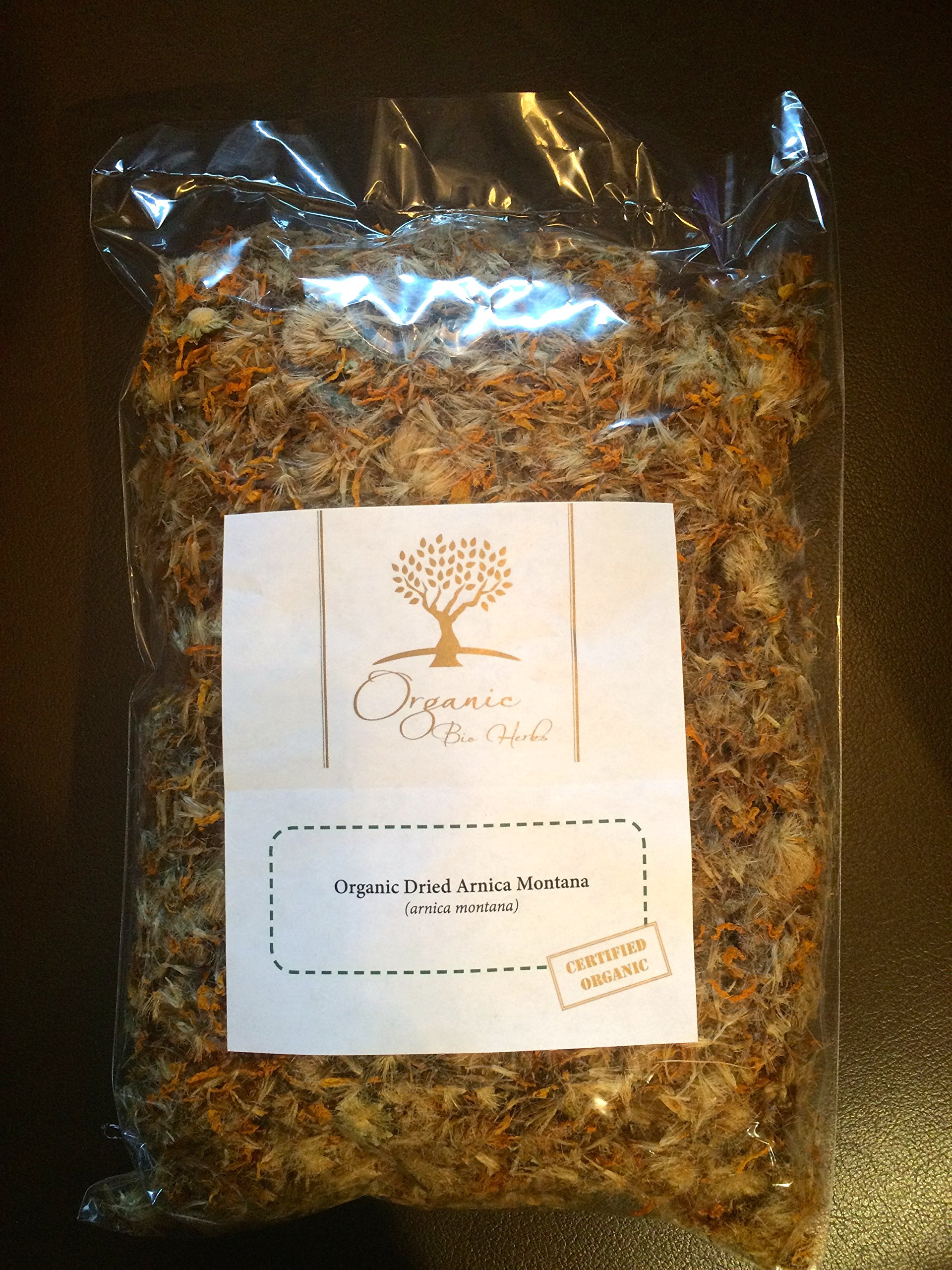 Organic Dried Arnica Montana Flowers - 4 Oz | 100% Pure & Natural Herbal Remedy for Pain Relief, Bruises & Inflammation - Perfect for Teas, Tinctures & DIY Skincare