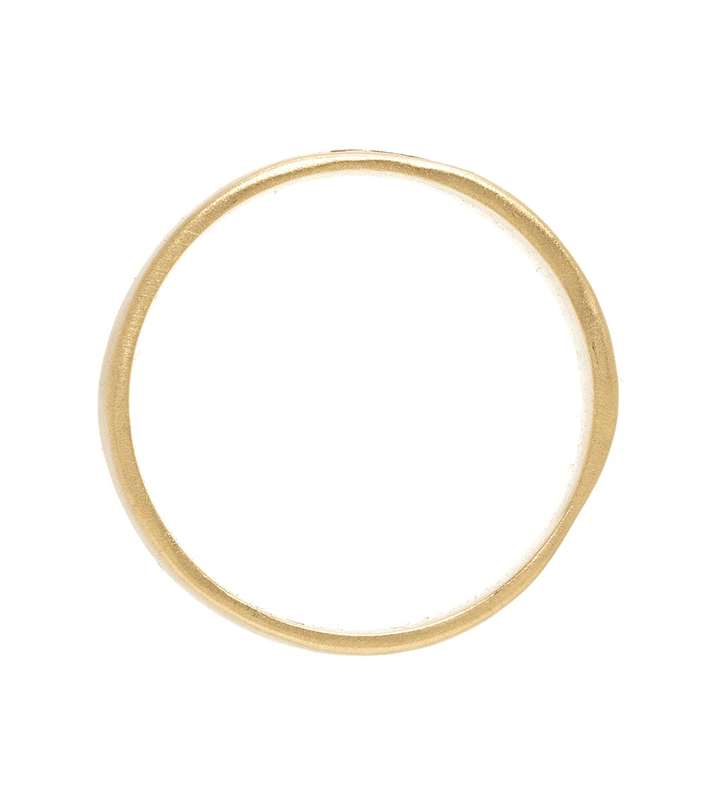 Personalized Engraved 7mm Gold Torn Paper Band Ring - Perfect for Anniversaries, Engagements & Unique Gifts