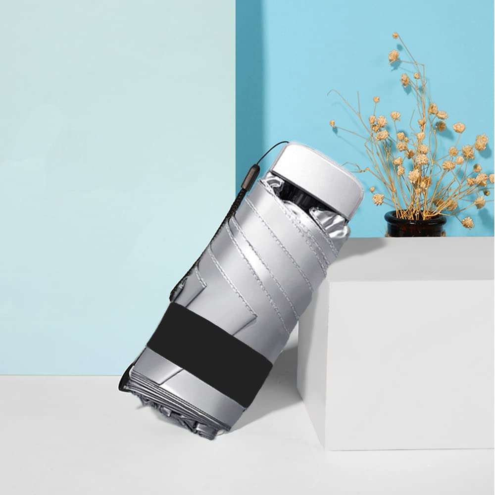 AFULILI Compact Travel Umbrella - UV Protection, Windproof, Lightweight & Portable - Perfect for Travel, Commuting, Hiking & Outdoor Activities - Sun & Rain Protection Umbrella for Women & Men
