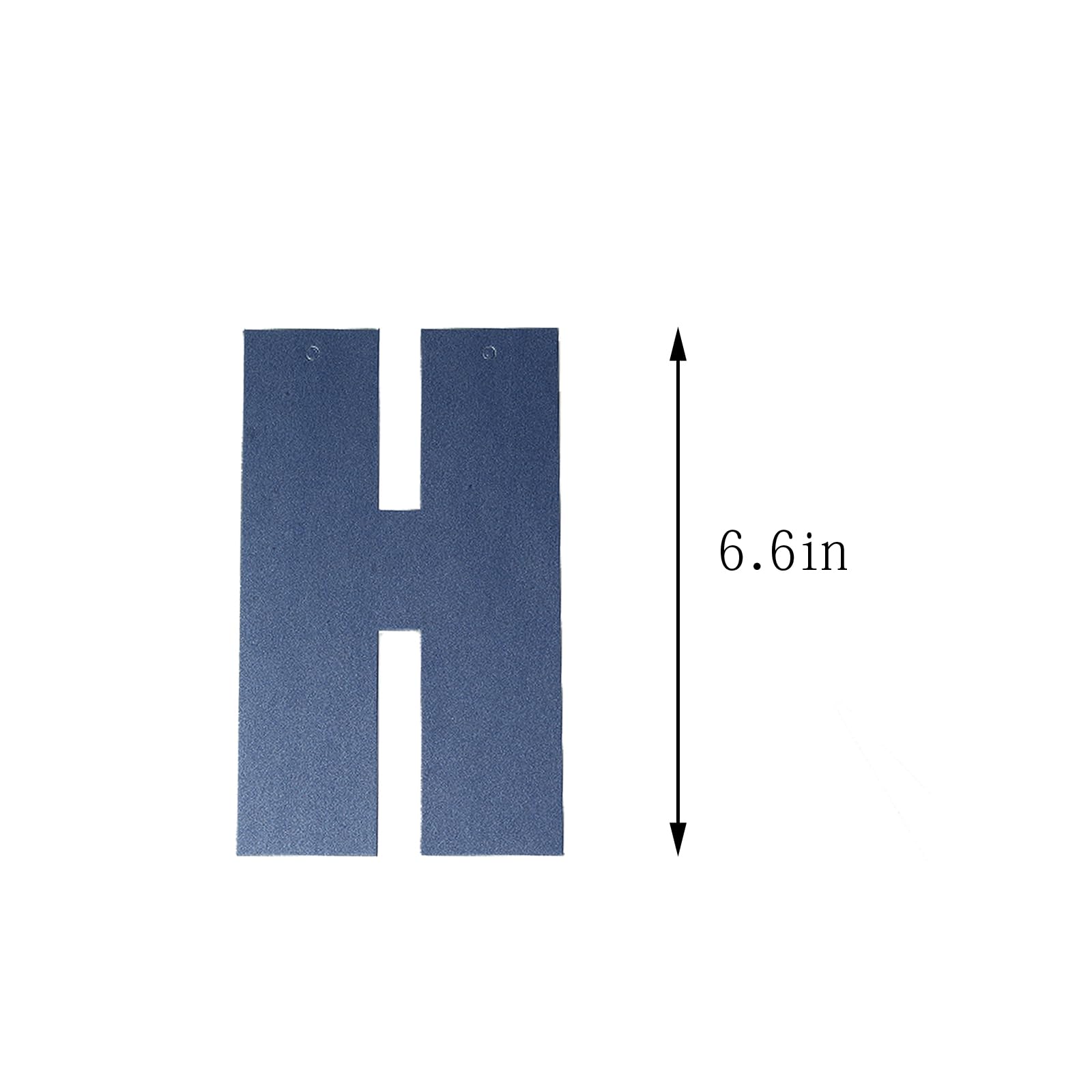 MEETINGU Dark Blue Happy Birthday Banner & Bunting - Party Decoration Supplies for Adults, Kids, Baby Showers & Birthday Celebrations | Perfect for Indoor & Outdoor Hanging Decor