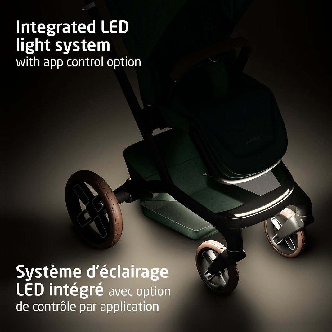 Maxi Cosi Fame Stroller - Lightweight, Compact Baby Stroller with Reclining Seat & Sun Canopy | Perfect for Travel, Shopping & Daily Walks