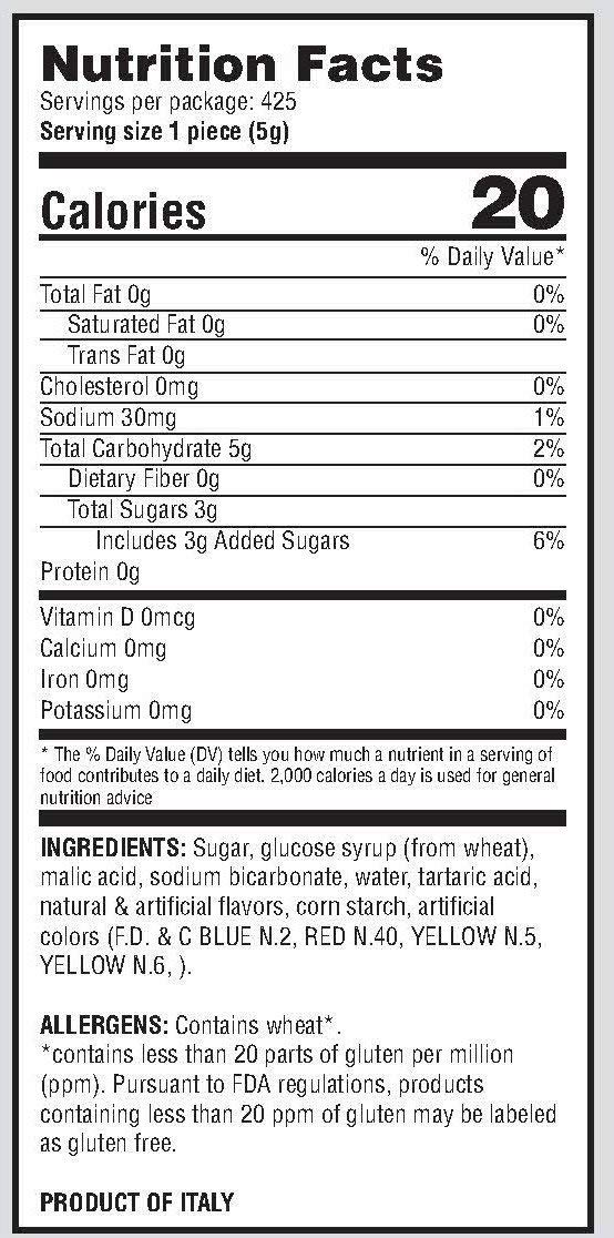 Zotz Fizzy Candy Bulk Pack - 5 lb Assorted Flavors (4 Pack) - Perfect for Halloween, Party Favors, Movie Nights & Office Snacks