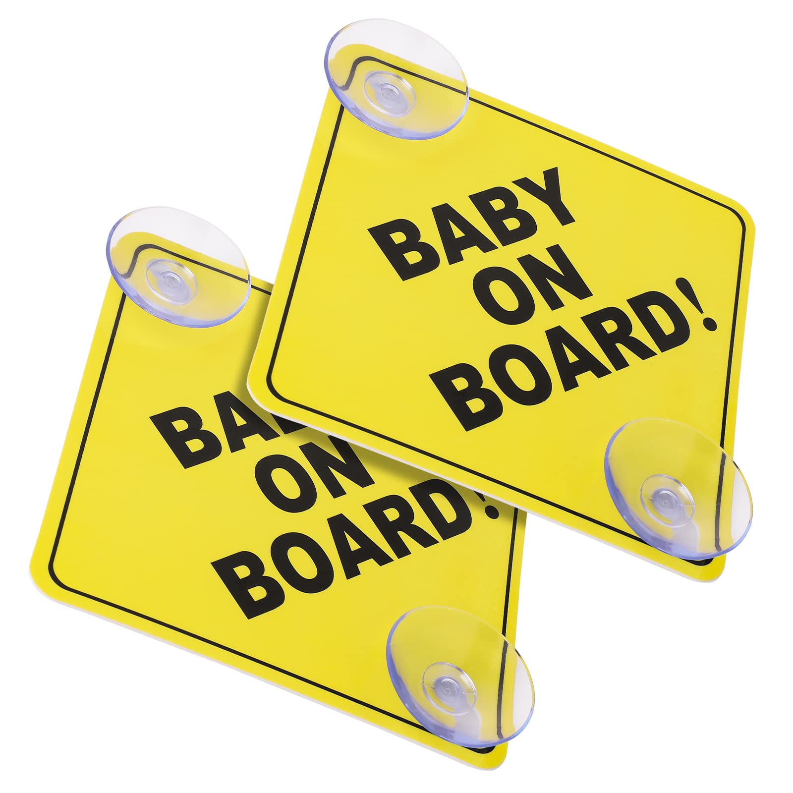 COBEE Baby on Board Car Warning Signs - 2 Pack 5