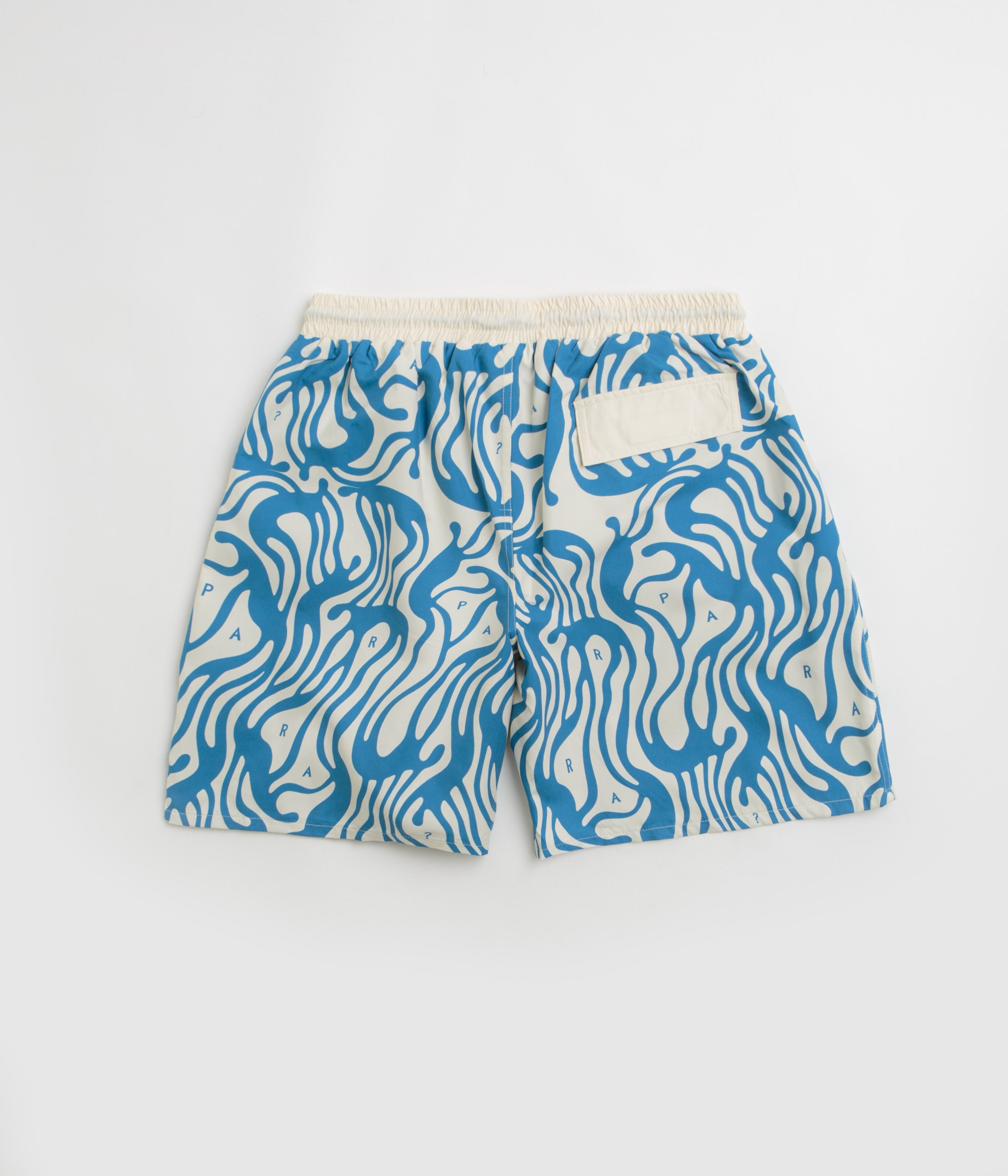 Parra The Blob Swim Shorts for Men - Quick-Dry Blue Swim Trunks with Comfortable Waistband - Perfect for Beach, Pool, and Summer Vacation