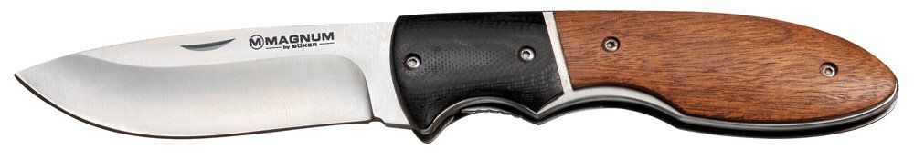 MAGNUM Kappa Folding Pocket Knife - Brown EDC Knife for Camping, Hiking, Survival & Everyday Carry | High-Quality Stainless Steel Blade | Compact & Lightweight Design