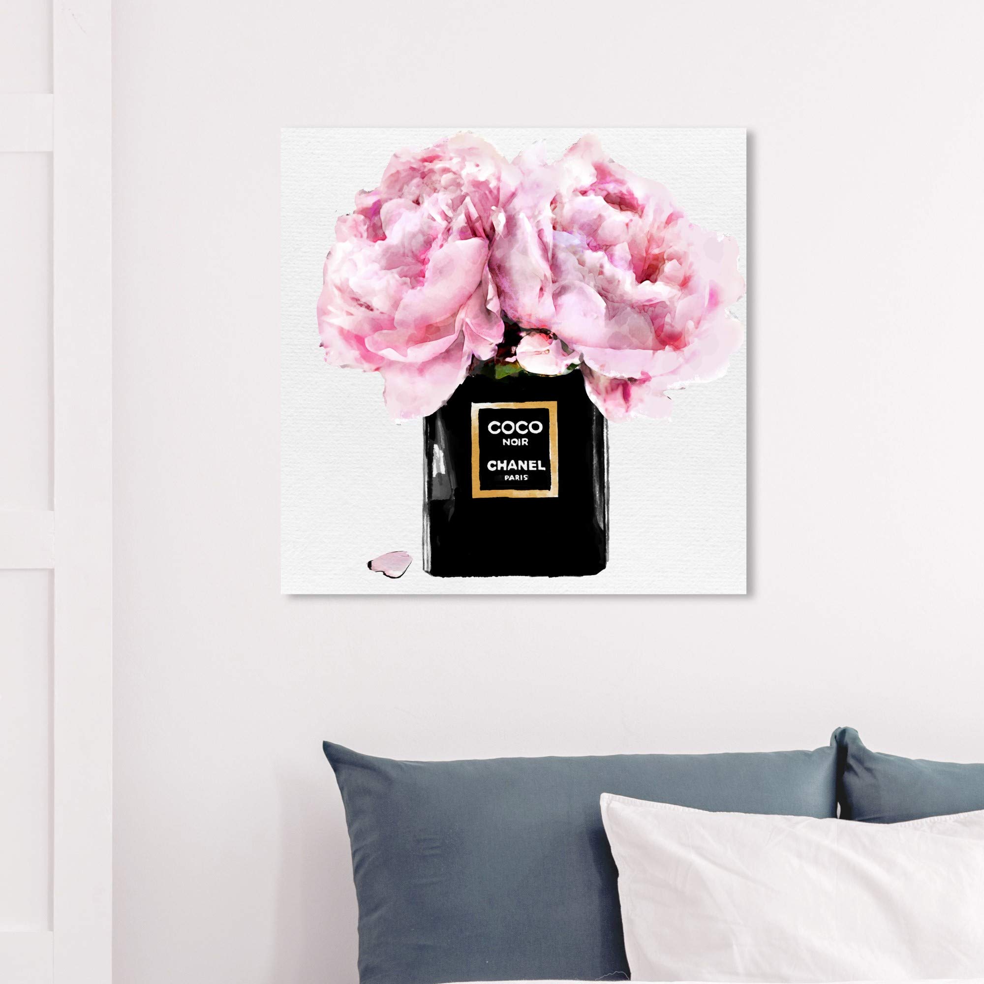 Oliver Gal Artist Co. 'Dawn Bouquet Spring' Fashion Glam Wall Art Canvas Prints - Perfect for Living Room, Bedroom & Office Decor