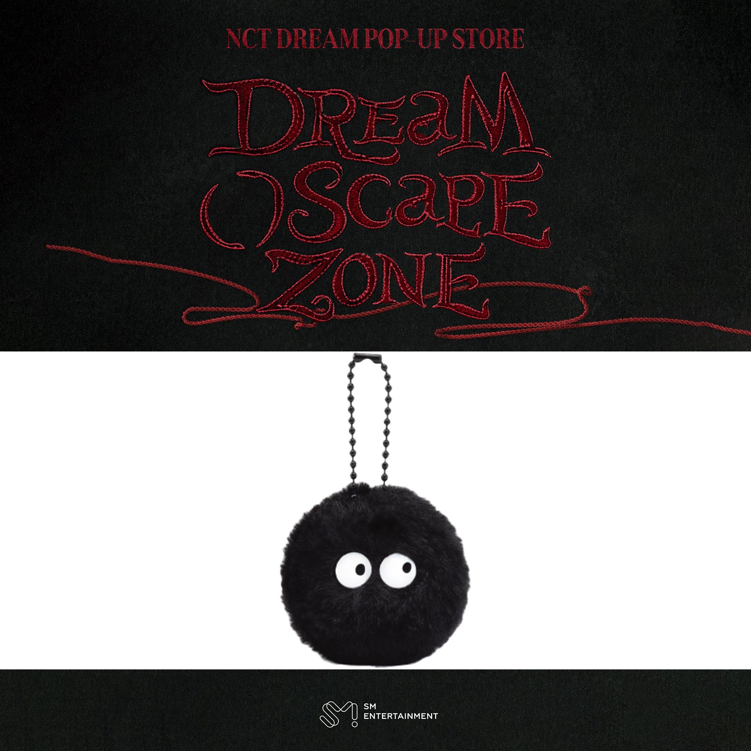 NCT DREAM 2024 Official Merchandise - Dirty Smooth Danji Keyring Keychain 'DREAM( )SCAPE' Kpop Collectible Gift for Fans | Perfect for Backpacks, Keys & Kpop Collections