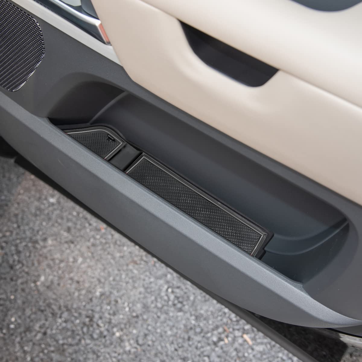 Premium Anti-Dust Cup Holder Liners for Land Rover Defender 110 (2020-2023) - Custom Fit Door Pocket & Center Console Mats - 20pc Gray Interior Accessories - Perfect for Off-Roading, Camping & Daily Commute