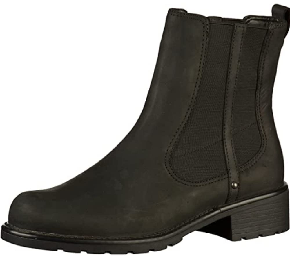 Clarks Women's Chelsea Boots - Comfortable Ankle Boots for Women, Waterproof Leather & Slip-On Design - Perfect for Casual Outfits, Work & Fall Fashion