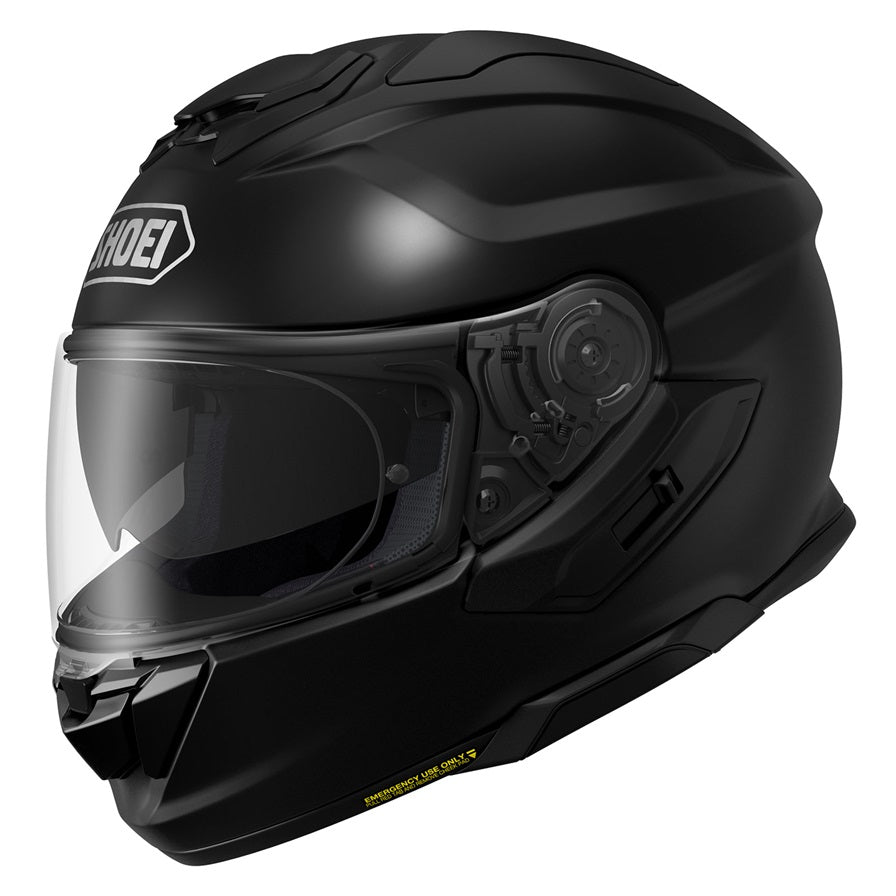 Shoei GT Air 3 Motorcycle Helmet - Pearl Black Matte Finish - DOT & ECE Certified - Lightweight & Ventilated for Touring & Commuting - Perfect for Long Rides & Highway Travel