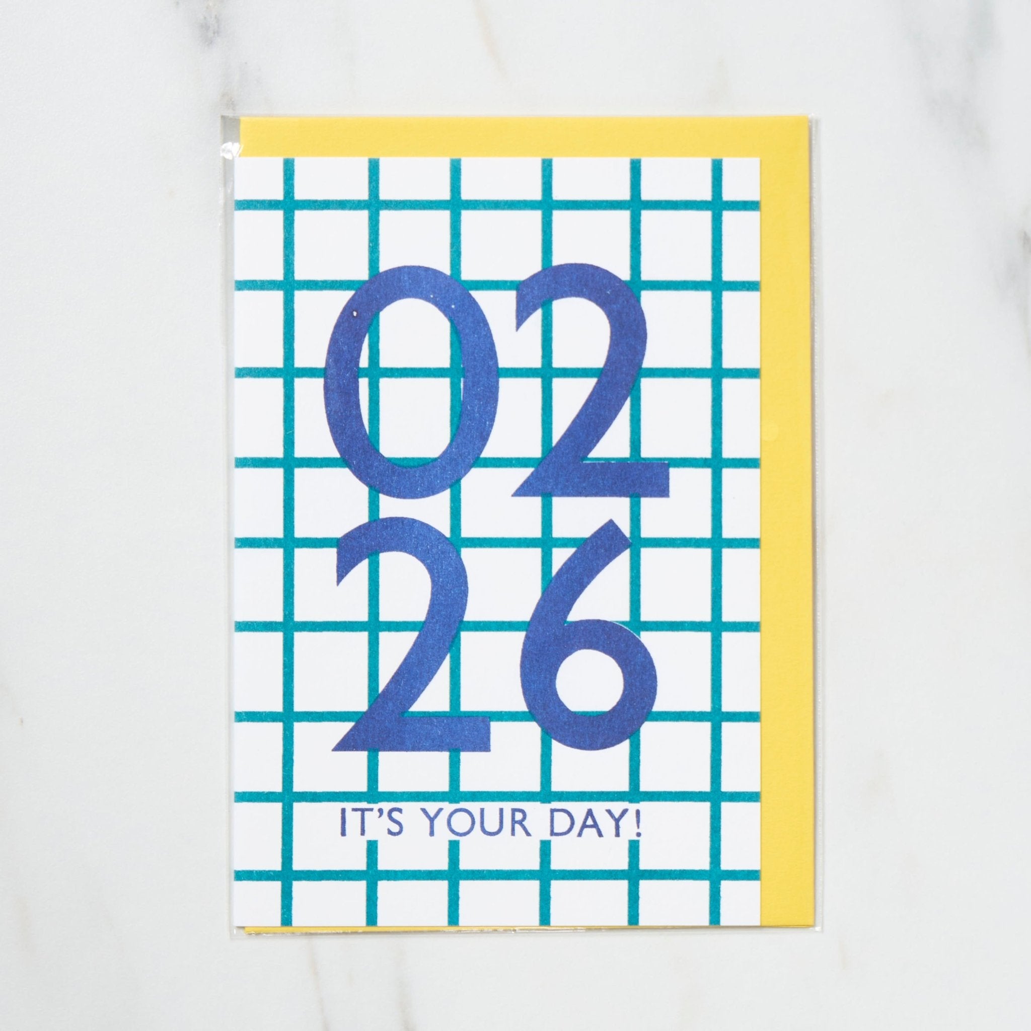 365 Find Your Day Card FEBRUARY - Letterpress Printed Keepsake for Birthdays, Anniversaries & Special Occasions | Perfect Gift Idea for Loved Ones