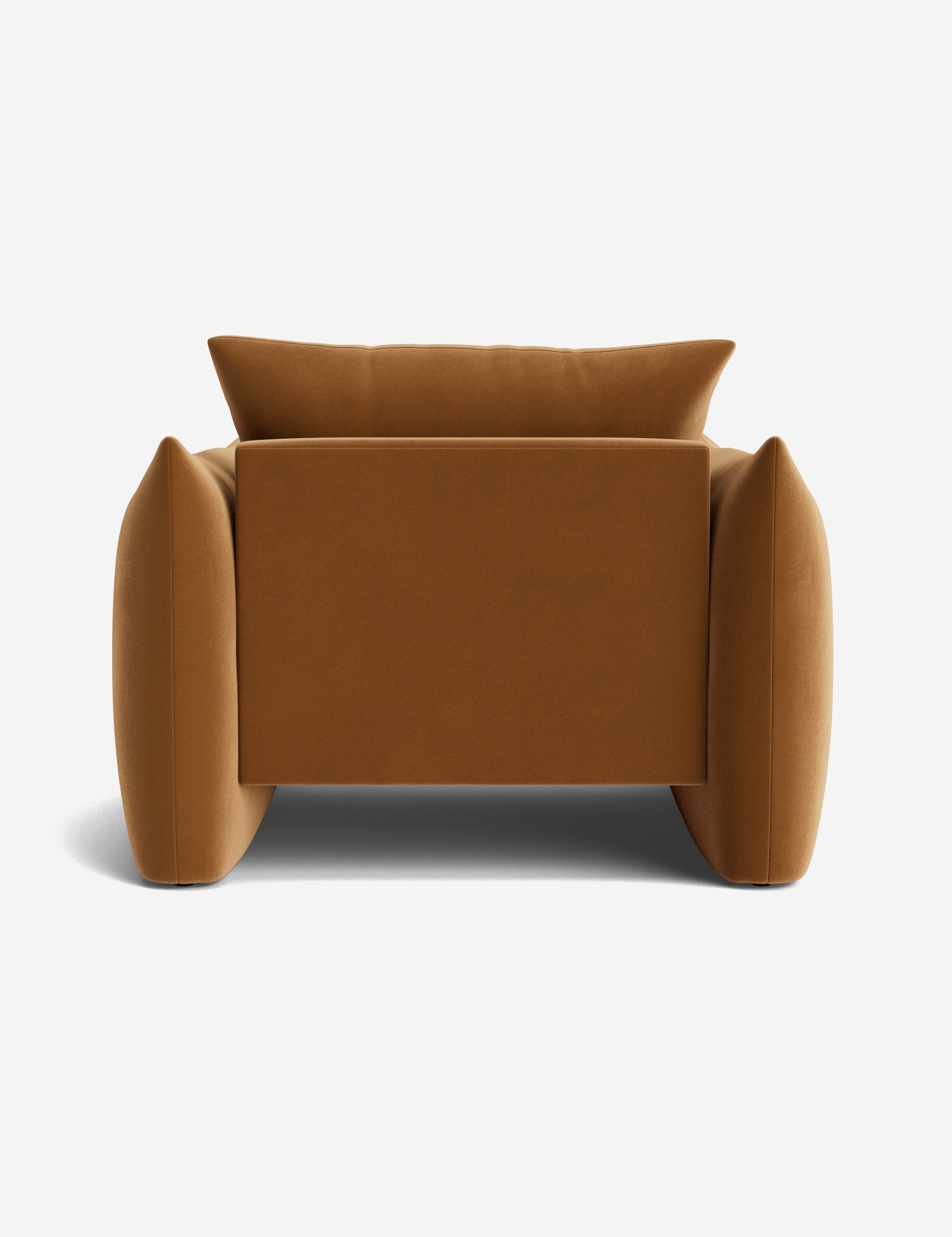 Stylish Banks Accent Chair - Modern Upholstered Lounge Chair for Living Room, Bedroom & Office - Comfortable Reading Chair with Sturdy Wooden Legs