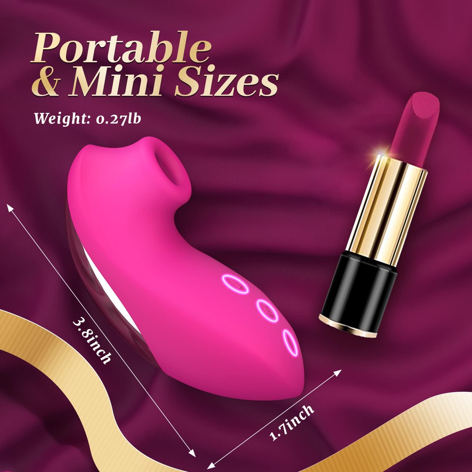 Premium 2-in1 G Spot & Clitoral Vibrator for Women - 10 Speed Rechargeable Adult Sex Toy with Licking Tongue Stimulator, Couples Massager for Enhanced Intimacy | Perfect for Solo Play & Romantic Nights