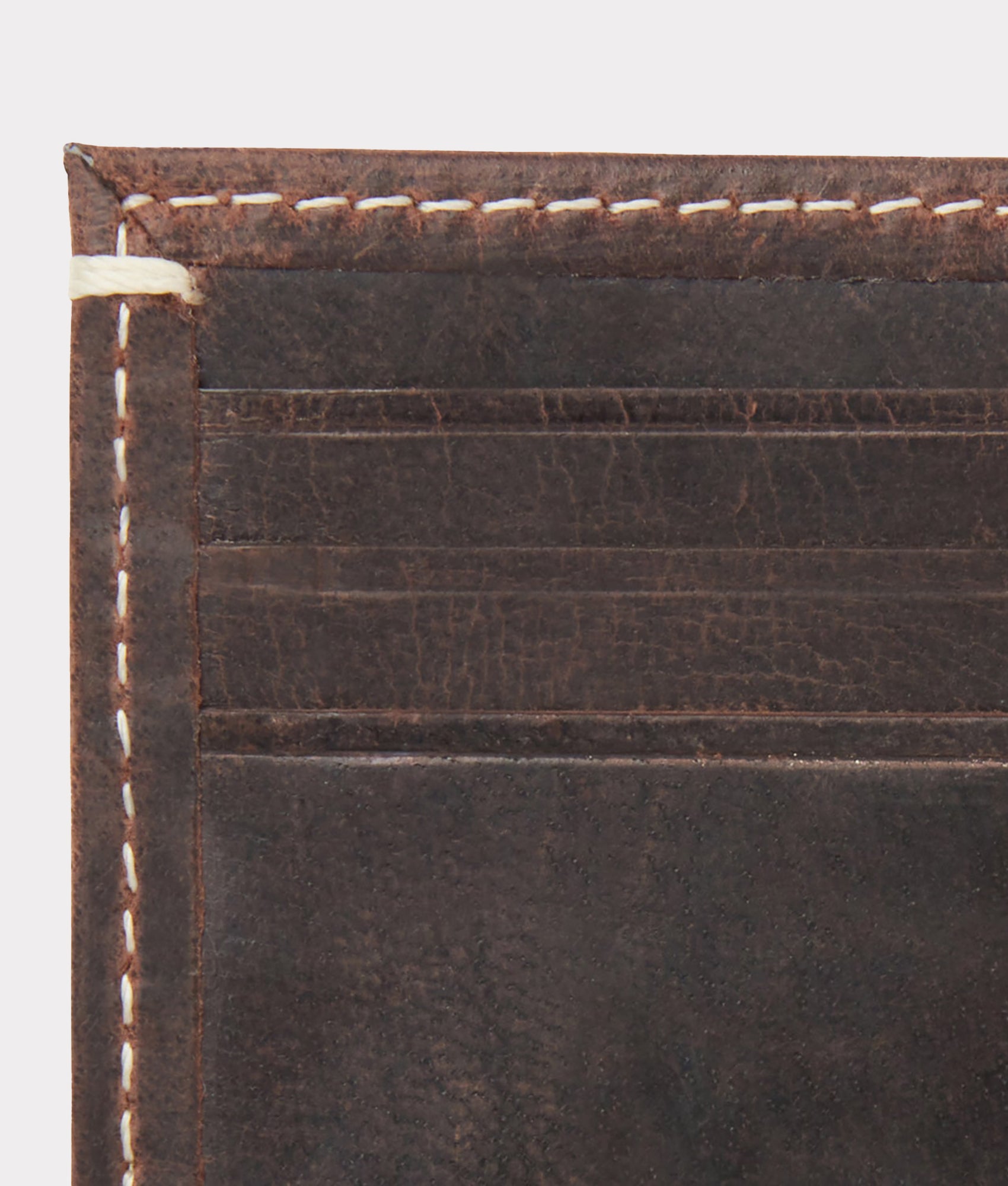 Genuine Leather Bifold Wallet for Men - Premium Mad Dog Chocolate Brown | Slim RFID Blocking Wallet for Everyday Carry & Travel